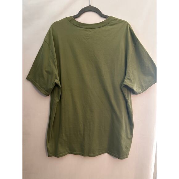 Arbor Collective Mens Tee Shirt Bronco Green Lost n Stoked Organic Cotton XXL - Picture 4 of 4